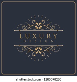 Luxury template logo design