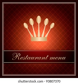 luxury template for a restaurant menu