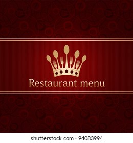 luxury template for a restaurant menu