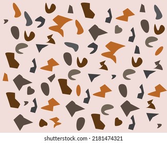 Luxury terrazzo background vector. Marble texture pattern for social media banners,posts and stories background,home décor,packaging and print design. Beautiful and professional