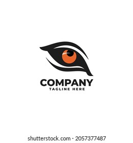 Luxury Tiger Eye Logo Design