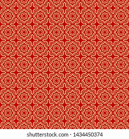 Luxury Traditional Ornamental Design. Modern Seamless Geometry Pattern. Vector Illustration. For Interior Design, Printing, Web And Textile Design