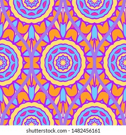 Luxury Traditional Ornamental Design. Modern Seamless Floral Pattern. Vector Illustration. For Interior Design, Printing, Web And Textile Design.