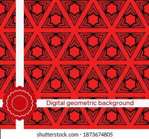 Luxury Traditional Ornamental Design. Modern Seamless Geometry Pattern. Vector Illustration. For Interior Design, Printing, Web And Textile Design.