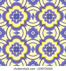 Luxury Traditional Ornamental Design. Modern Seamless Floral Pattern. Vector Illustration. For Interior Printing,Design, Web And Textile Design.