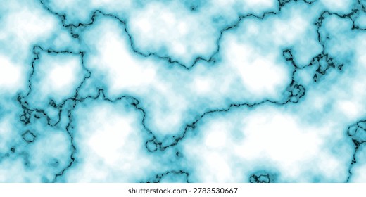 Luxury Turquoise Marble Texture Background with Natural Veins