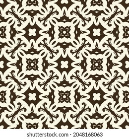 Luxury two colors pattern ornament background. Ethnic seamless ready for print