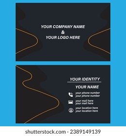 Luxury, unique, standard, new visiting cards..