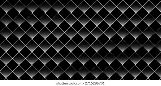 Fondo tapizado de lujo. Patrón de fondo en capas cosido. Fondo de sofá texturizado de cuero. Vector