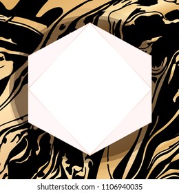 Luxury vector abstract background. Rose gold holiday background. Trendy template for design, party, invitation, web, banner, birthday, wedding card.