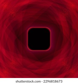 Luxury vector glowing red dark abstract background