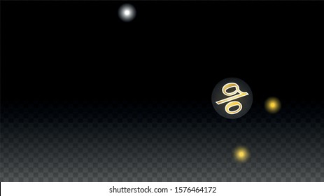 Luxury Vector Gold Percentage Sign Confetti on Transparent. Percent Sale Background. Business, Economics Print. Discount Illustration. Promotion Poster. Black Friday Banner. Special offer Template.