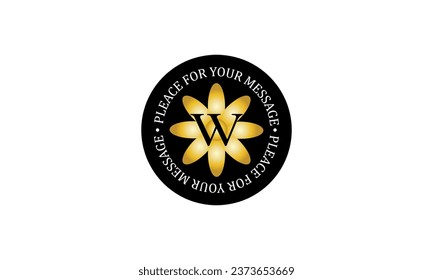 Luxury vector letter W logo. Monogram design. Vector mandala template for premium branding, personal branding, boutique, spa, makeup and cosmetics