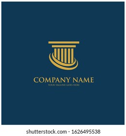 Study Law Firm Logo Design Premium Stock Vector (Royalty Free) 1866143530