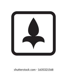 Luxury vector logo. Royal badge. Water lily vector logo
