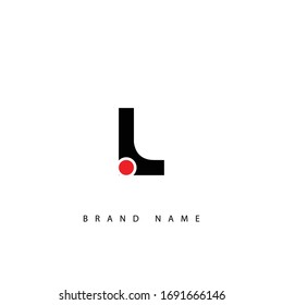 Luxury vector logotype with business card template. Premium letter L logo with golden design. Elegant corporate identity.