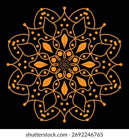 Luxury Vector Mandala Set: Abstract Floral Designs