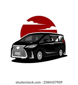 luxury vector mpv premium car