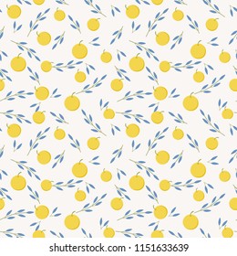 Luxury vector orange seamless pattern background. Elegant texture for backgrounds. Classical luxury old fashioned floral ornament, decorate, seamless texture for wallpapers, textile, wrapping