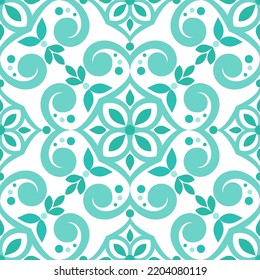 Luxury vector seamless pattern. Ornament, Traditional, Ethnic, Arabic, Turkish, Indian motifs. Great for fabric and textile, wallpaper, packaging design or any desired idea. 
