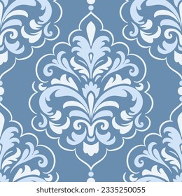 Luxury vector seamless pattern. Ornament, Traditional, Ethnic, Arabic, Turkish, Indian motifs. Great for fabric and textile, wallpaper, packaging design or any desired idea.
