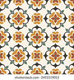 Vector de lujo sin patrón. Adorno, motivos tradicionales, étnicos, árabes, turcos, indios. Ideal para tela y textil, Fondo de pantalla, diseño de empaque o cualquier idea deseada.