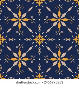 Luxuriöse Vektorgrafik nahtlose Muster. Ornamente, traditionelle, ethnische, arabische, türkische, indische Motive. Ideal für Stoff und Textil, Bildschirmhintergrund, Verpackungsdesign oder jede beliebige Idee.