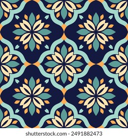 Vector de lujo sin patrón. Adorno, motivos tradicionales, étnicos, árabes, turcos, indios. Ideal para tela y textil, Fondo de pantalla, diseño de empaque o cualquier idea deseada.