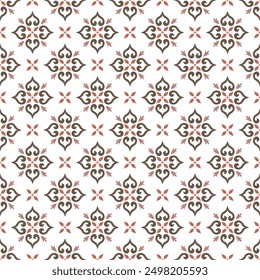 Luxury vector seamless pattern. Ornament, Traditional, Ethnic, Arabic, Turkish, Indian motifs. Great for fabric and textile, wallpaper, packaging design or any desired idea.