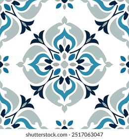 Vetor de luxo padrão sem emenda. Ornamento, tradicional, étnico, árabe, turco, indiano motivos. Ótimo para tecido e têxtil, papel de parede, design de embalagem ou qualquer ideia desejada.