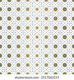 Patrón sin costuras de Vector de lujo. Ornamento, tradicional, étnico, árabe, turco, motivos indios. Ideal para tela y textiles, Fondo de pantalla, diseño de embalaje o cualquier idea deseada.