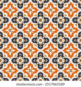 Luxury vector seamless pattern. Ornament, Traditional, Ethnic, Arabic, Turkish, Indian motifs. Great for fabric and textile, wallpaper, packaging design or any desired idea.