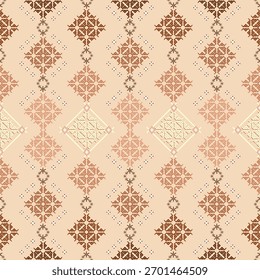 Patrón sin costuras de Vector de lujo. Ornamento, tradicional, étnico, árabe, ideal para la tela y la materia textil, Fondo de pantalla, diseño de embalaje o cualquier idea deseada.
