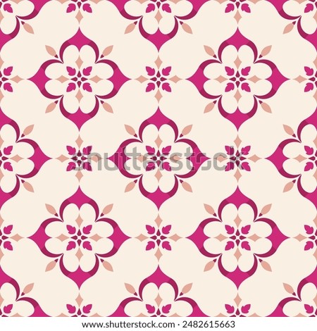 Luxury vector seamless pattern. Ornament, Traditional, Ethnic, Arabic, Turkish, Indian motifs. Great for fabric and textile, wallpaper, packaging design or any desired idea.
