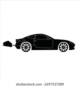 Luxury Vehicle Side View Vector