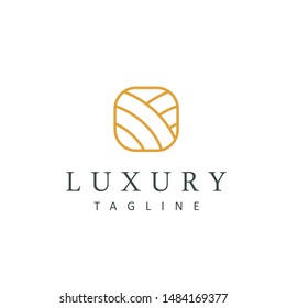 Luxury Villa or Home Vintage Logo Design Inspiration With line Style