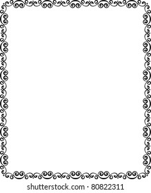 Luxury vintage background. Vector
