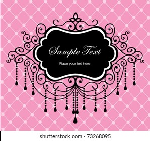 luxury vintage frame