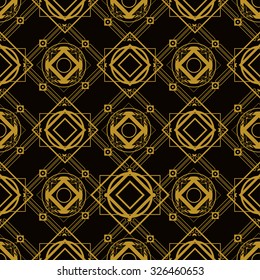 Luxury vintage seamless. Vector retro monogram. EPS illustration