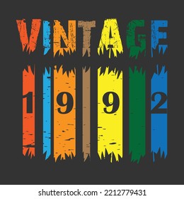 LUXURY VINTAGE T- SHIRT DESIGN