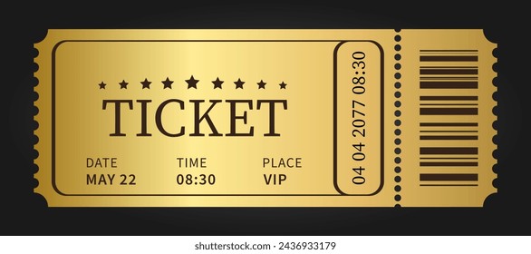 Luxury VIP ticket for clients and visitors