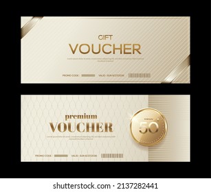 Luxury Voucher And Vip Coupon Backgrounds