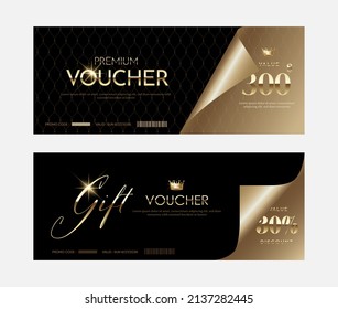 Luxury Voucher And Vip Coupon Backgrounds