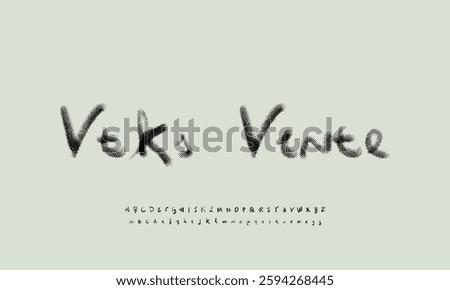 Luxury Vtks Vinte e Cinco alphabet letters font for logo