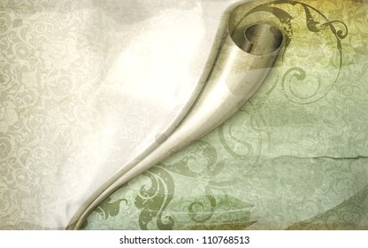 Luxury Wallpaper background, old-style vector