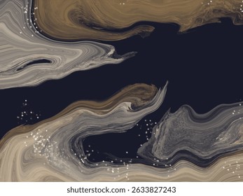 luxury wallpaper. Marble and gold abstract background texture. Marbling with natural luxury style swirls of marble, Liquid marble canvas abstract painting background
