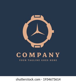 Luxury watch logo template | Logotype