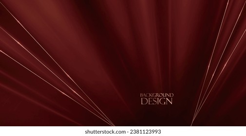 Luxury wave style background design.