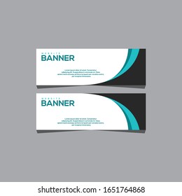 Luxury web banner design, Professional web banner design, banner design vector