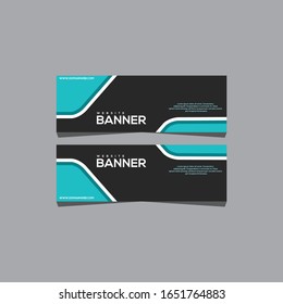 Luxury web banner design, Professional web banner design, banner design vector